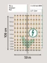  Мрежа за кокошки, 50метра дължина, 106 см височина, Арт.№: 292271, снимка 2