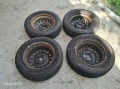 R14 4х100 4.5J ET45/54.1mm + гуми 165 70 14 Suzuki Ignis Subaru Justy , снимка 2