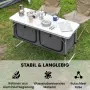Сгъваем къмпинг шкаф Outsunny Camping Kitchen, снимка 3