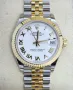 Rolex Datejust 36mm Two Tone Yellow Gold Champagne Dial Automatic Дамски Различни Варианти, снимка 17