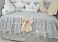 Драперия (подматрачно чаршафче) за бебешко легло, снимка 1 - Спално бельо и завивки - 30894166