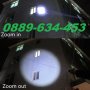 Мини двойно led cob работно джобно фенерче фенер за работа с ZOOM, снимка 3