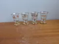 Стъклени чашки за ракия, снимка 1