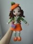 Нова ръчно плетена кукла, снимка 5