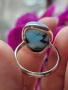 Сребърен пръстен с Ларимар, снимка 4