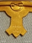 Религиозна стара католическа брошка КРАЛИЦА на СЪРЦАТА 32840, снимка 9