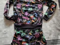 Дамски комплект Adidas Women's FLORAL Track + къси панталонки, снимка 3