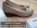 Кожени дамски обувки 37 номер, снимка 2