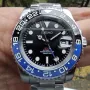 Seiko mod Batman GMT NH34 , снимка 2