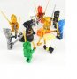10  фигурки за Лего конструктор Ninjago Нинджаго за игра и украса на торта пластмасови, снимка 2