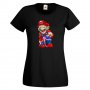 Дамска тениска Mario Zombie 6 Игра,Изненада,Подарък,Празник,Повод, снимка 3