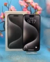 Apple iPhone 15 Pro, 128GB, 5G, Black Titanium, снимка 1