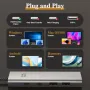 Нов бърз Адаптер USB-C Хъб 5 в 1 с 4K HDMI, 140W PD, 10Gbps за MacBook/PC , снимка 6