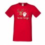 Мъжка тениска Коледа Весела коледа 4, снимка 1 - Тениски - 35071341