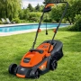 Мощна и лека електрическа градинска косачка 1000W, снимка 4