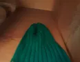 Шапка зимна зелена, снимка 2