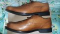 Елегантни мъжки половинки от естествена кожа Clarks №43, снимка 6