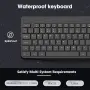 Нов Безжичен комплект клавиатура и мишка KOORUI (QWERTZ подредба), 12 клавиша за бърз достъп, черен, снимка 3