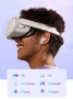 eppfun Безжични Bluetooth 5.2 VR геймърски слушалки за Meta Quest 2, 2.4GHz безжичен USB-C адаптер, снимка 8