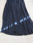 Дамска тъмно синя плисирана пола размер 48