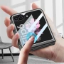 Samsung Galaxy Z Flip7 FE 5G / Z Flip6 5G PC Калъф с протектор от закалено стъкло , снимка 17