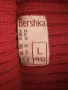 Блуза Bershka винено червена поло яка цвят размер L/40, снимка 8