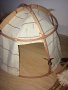 Ретро кукла Покахонтас с палатка, снимка 5