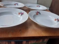 Български порцелан четири чинии, снимка 2