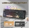 Нова механична клавиатура YUNZII B98 PRO – QMK/VIA, Tri-Mode, RGB, Hot-Swap, снимка 8