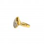 Златен дамски пръстен 5,36гр. размер:60 14кр. проба:585 модел:7495-5, снимка 2