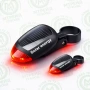 Соларна LED стоп светлина за велосипед, 2 диода, 4 режима, компактна, снимка 1