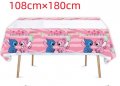 Лило и Стич stitch розова найлонова покривка за парти рожден ден, снимка 1 - Покривки за маси - 38160540