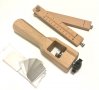 Дървен инструмент за рязане на кожени ленти, кожарски, сарашки, 5 ножа, снимка 15