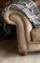 Честърфийлд chesterfield оригинален кожен диван биволска кожа, снимка 2