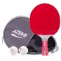 Хилка за тенис на маса ATEMI Sniper, Комплект с калъф и две бели, безшевни топчета. , снимка 1
