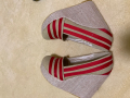 Бежово червени сладурски обувки, снимка 3