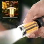 Мощна акумулаторна преносима LED лампа къмпинг осветление лед фенер за риболов туризъм палатка силна, снимка 4