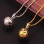 Футболна топка - Колие ( Сребристо или Златисто ), снимка 1 - Колиета, медальони, синджири - 31195458