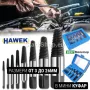  Комплект Екстрактори HAWEK от 8 Части за Болтове и ВиК в Преносим Мини Куфар, снимка 1