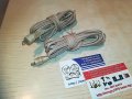 grundig-2бр х 3.4м-кабели за тонколони-внос германия, снимка 2