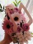 Страхотна чанта със сапунени цветя, снимка 2
