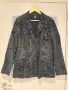 Флорално черно дамско сако | Размер L, снимка 1