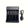 Зарядно устройство за до 4 броя Li-Ion акумулаторни батерии 10440, 14500, 16650, 18500, 26650, 18650, снимка 8