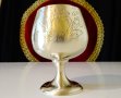 Чаша за вино,бокал от бронз,барок. , снимка 1 - Антикварни и старинни предмети - 42752540