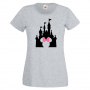 Дамска тениска Minnie Head Disney Castle Подарък,Изненада,Рожден ден,, снимка 4