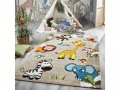 Отново налични! Страхотен детски килим "Джунгла", снимка 1 - Килими - 31461132