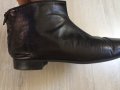 Елегантни черни боти № 37,5,естественна кожа., снимка 4