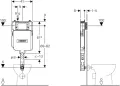 Geberit 109.790.00.1 Сигма резервоар за скрит монтаж 8 см, 6/3 литра, снимка 2