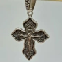 Сребърен кръст 925 проба - 3,2 г, снимка 3