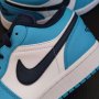Нови Оригинални Маратонки Nike Air Jordan 1 Low unc Обувки Размер 42 и 43 номер сини бели черни blue, снимка 11